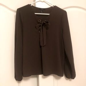 Forever 21 - Bow-Tie Blouse